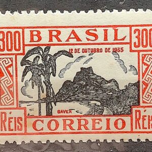 C 95 Selo Dia das Criancas Pedra da Gavea 1935 Carmim 4