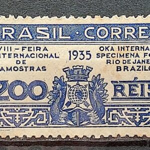 C 99 Selo Feira Internacional de Amostras Brasao 1935 2