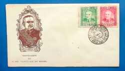 Envelope FDC 1947 Presidente Dutra CBC RJ 02