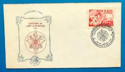 Envelope FDC 1956 Centenario Corpo de Bombeiros CBC RJ