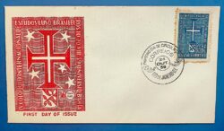 Envelope FDC 1959 Estudos Luso Brasileiros Portugal CBC RJ