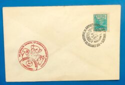 Envelope PVT 1952 Exposicao de Animais Cavalo Boi Vaca Ovelha Trigo CPD DF RS