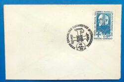 Envelope PVT 1955 Congresso Eucaristico Cardeal Marsella Religiao CBC RJ
