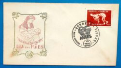 Envelope PVT 1956 Dia das Maes Jogos Infantis CBC RJ