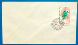Envelope PVT 1957 Campeonato Mundial de Basquete Feminino Mulher CPD RJ