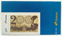 SI 44 Selo Institucional Biblioteca Nacional Imperio Educacao 2024 Vinheta Correios