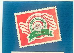 SI 45 Vinheta do Selo Institucional 35 Anos Papai Noel dos Correios Natal 2024
