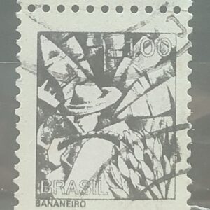 Selo Regular RHM 577 Profissao Bananeiro Banana Moldura FSF 1979 Terno Circulado 2