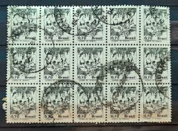 Selo Regular RHM 588 Profissao Quebra do Babacu Com FSF 1979 Circulado 15 Unidades 1