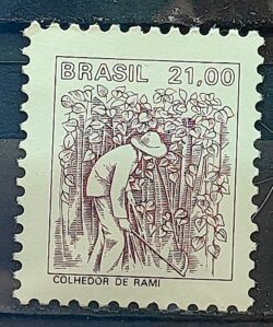 Selo Regular RHM 600 Profissao Colhedor de Rami Com FSF 1979