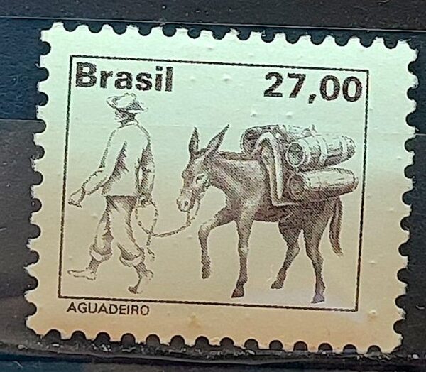 Selo Regular RHM 601 Profissao Aguadeiro Com FSF 1979