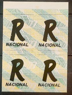 Selo Regular RHM 699 Registro Nacional SRN 3 1994 Quadra