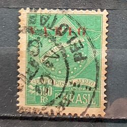 V 2 Selo Varig Aviacao Aviao 1927 Circulado 2