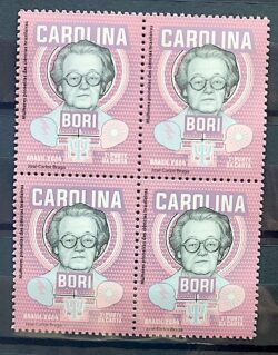 C 4174 Selo Mulheres Pioneiras das Ciencias Carolina Bori Psicologia 2024 Quadra