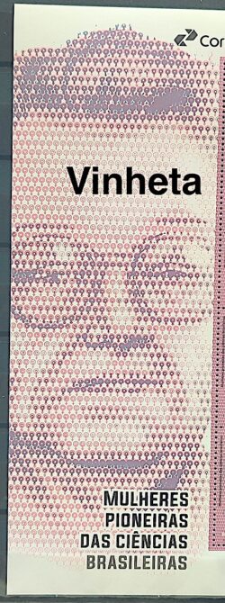 C 4174 Vinheta do Selo Mulheres Pioneiras das Ciencias Carolina Bori Psicologia 2024