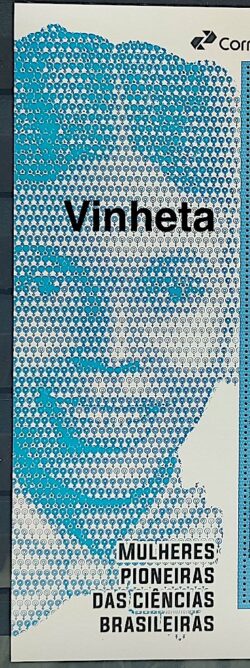C 4175 Vinheta do Selo Mulheres Pioneiras das Ciencias Enedina Alves Engenharia 2024