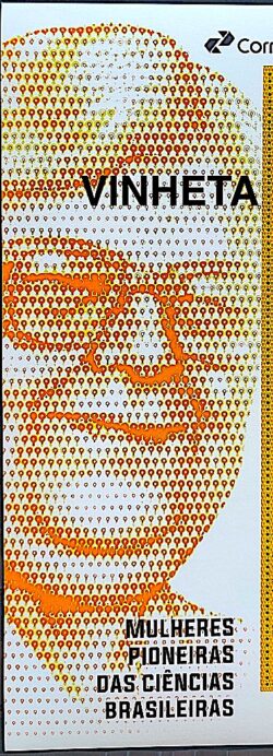 C 4178 Vinheta do Selo Mulheres Pioneiras das Ciencias Maria Deane Medica Protozoario 2024