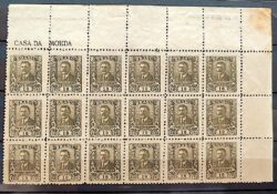 O 30 Selo Oficiais Wenceslao Bras 1919 10 Reis 18 Unidades