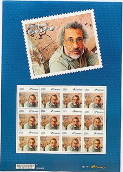 SI 48 Selo Institucional Poeta Oliveira Silveira Literatura 2024 Folha