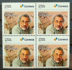 SI 48 Selo Institucional Poeta Oliveira Silveira Literatura 2024 Quadra