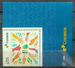 SI 51 Selo Institucional Encontro Sustentabilidade ESG Ministerio das Comunicacoes 2024 Vinheta Correios