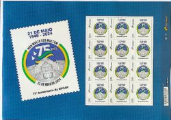 SI 63 Selo Institucional da Escola Preparatoria Cadetes do Ar Aviao Militar EPCAR 2024 Folha