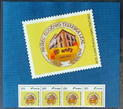 SI 62 Selo Institucional Museu Eugenio Teixeira Leal Bahia 2024 Porta-Retrato