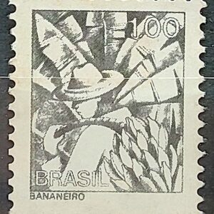 Selo Regular RHM 577 Profissao Bananeiro Banana Moldura FSF 1979