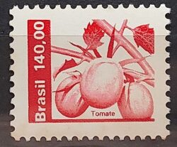 Selo Regular RHM 625 Recursos Economicos Tomate 1982
