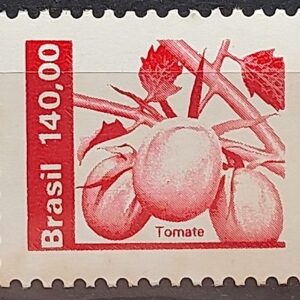 Selo Regular RHM 625 Recursos Economicos Tomate 1982