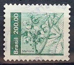 Selo Regular RHM 627 Recursos Economicos Mamona 1982 Circulado 1