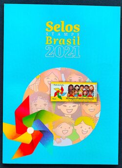 Colecao Anual de Selos do Brasil 2021