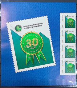 SI 65 Selo Institucional Defensoria Publica de Rondonia Justica 2025 Porta-Retrato