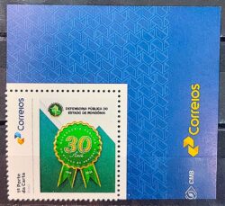 SI 65 Selo Institucional Defensoria Publica de Rondonia Justica 2025 Vinheta Correios