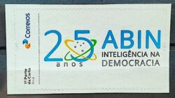 SI 57 Selo Institucional 25 Anos da ABIN Inteligencia na Democracia 2024