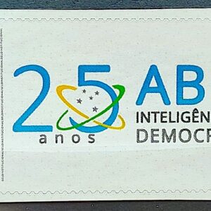 SI 57 Selo Institucional 25 Anos da ABIN Inteligencia na Democracia 2024