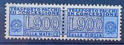 Selo Italia Trasporto Pacchi in Concessione Lire 900 1981