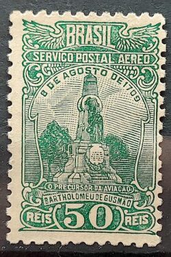 A 17 Selo Aereo Aeronautica Padre Bartholomeu de Gusmao 1929