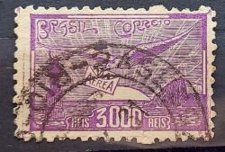 A 22 Selo Aereo Inauguracao da Mala Brasileira NYRBA 1930 CIrculado 5