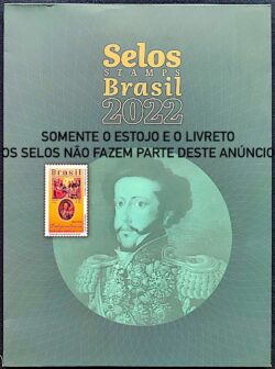 Somente a Cartela da Colecao Anual de Selos do Brasil 2022 – Sem os Selos