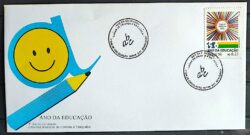 Envelope FDC 680 1996 Ano da Educacao