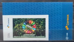 SI 68 Selo Institucional Agenda 2030 Meio Ambiente Economia Floresta Arvore 2025 Vinheta Correios