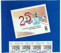 SI 69 Selo Institucional Comissao de Direitos Humanos Dom Helder Camara Religiao 2025 Porta Retrato