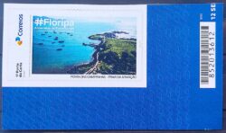 SI 71 Selo Institucional Aniversario de Florianopolis Praia da Armacao Turismo 2025 Codigo de Barras