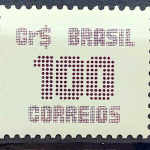 Selo Regular RHM 634 Tipo Cifra CrS 100 1985