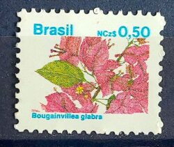 Selo Regular RHM 671 Flora Brasileira NCzS 0p50 1989