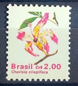 Selo Regular RHM 677 Flora Brasileira CrS 2 1990