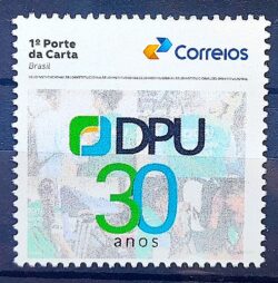 SI 72 Selo Institucional 30 Anos Defensoria Publica da Uniao Direito Justica 2025