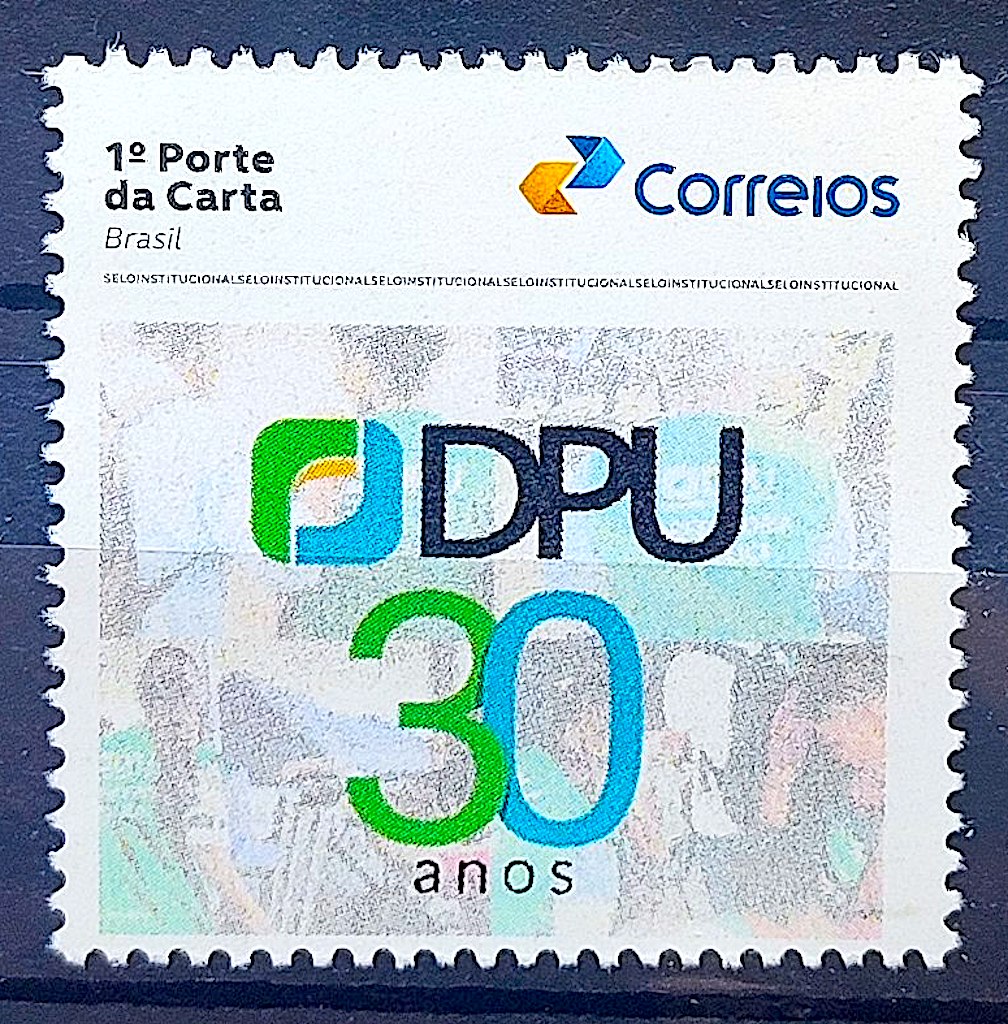 SI 72 Selo Institucional 30 Anos Defensoria Publica da Uniao Direito Justica 2025