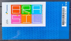 SI 74 Selo Institucional Pavilhao do Brasil na Expo Osaka Japao 2025 Codigo de Barras